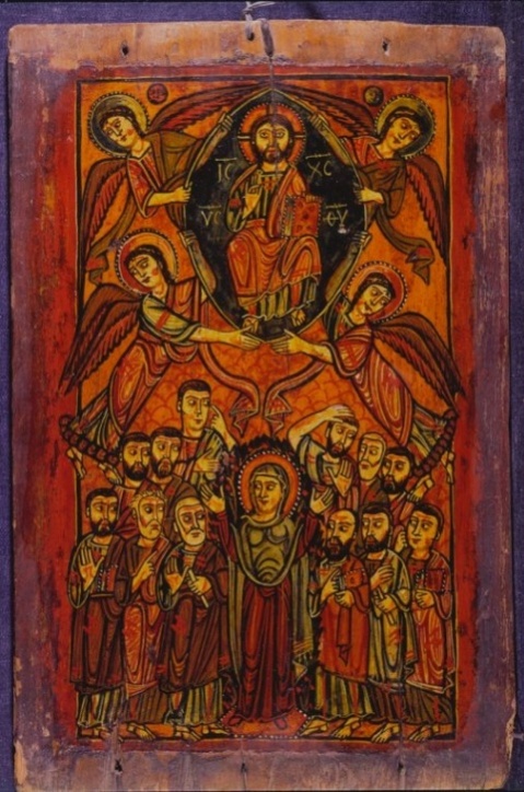 Ascension icon Sinai 9th century